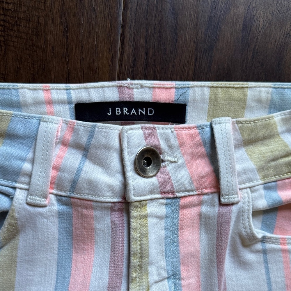 J Brand Striped Flare Women Jeans - Picture 2 of 4